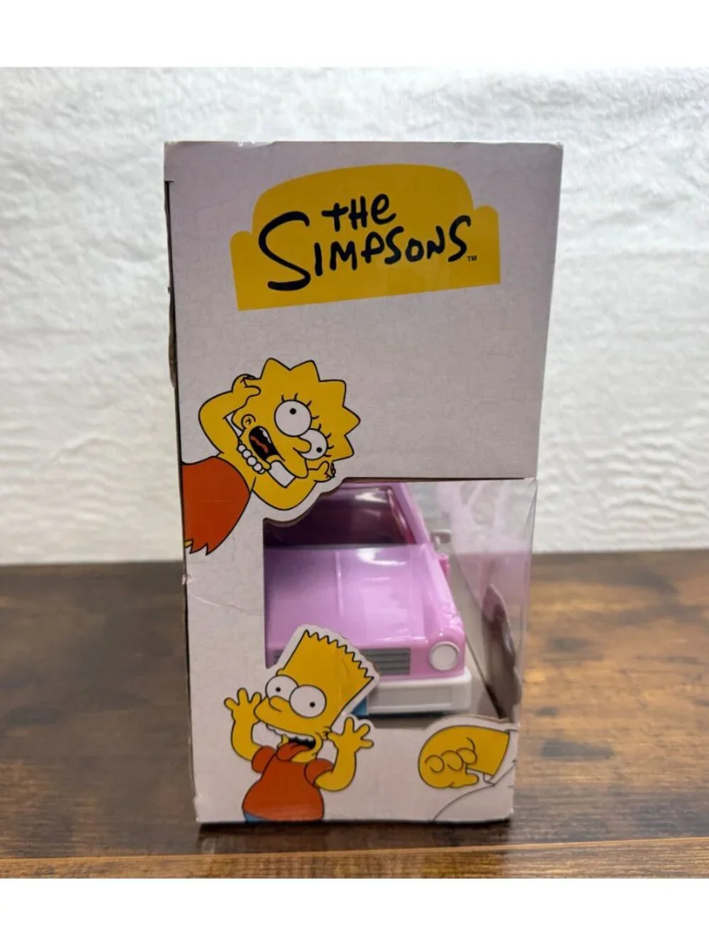 The Simpsons Family Sedan Set With Figures New with Box Damage